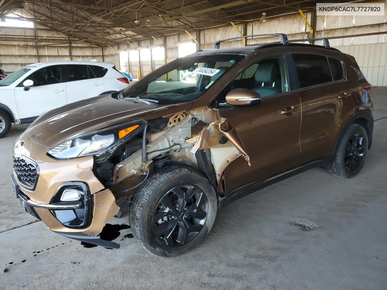 2020 Kia Sportage S VIN: KNDP6CAC7L7727820 Lot: 74454264