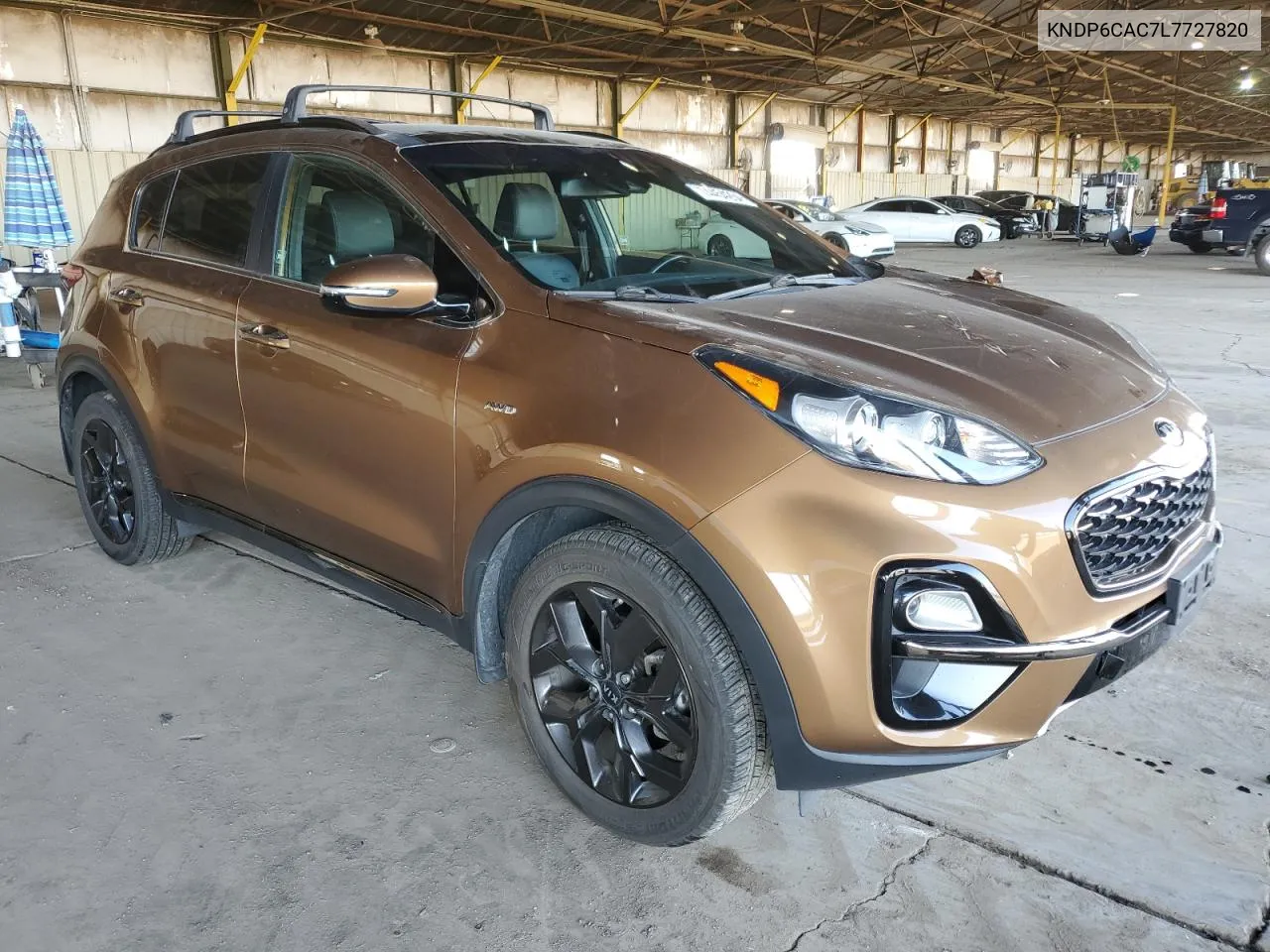 2020 Kia Sportage S VIN: KNDP6CAC7L7727820 Lot: 74454264