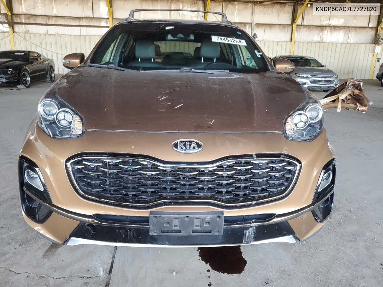 2020 Kia Sportage S VIN: KNDP6CAC7L7727820 Lot: 74454264