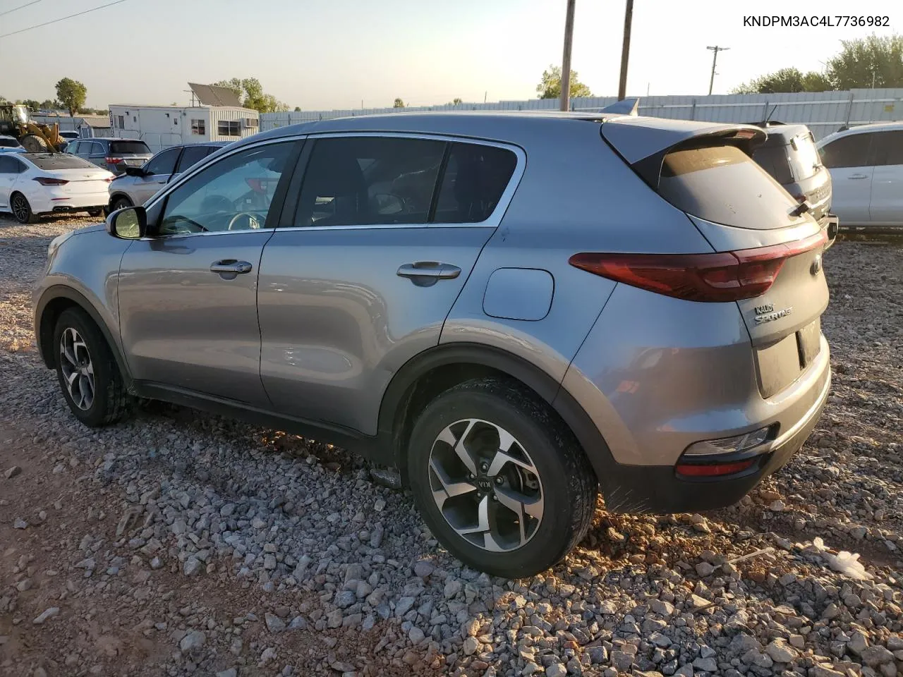 2020 Kia Sportage Lx VIN: KNDPM3AC4L7736982 Lot: 74467414