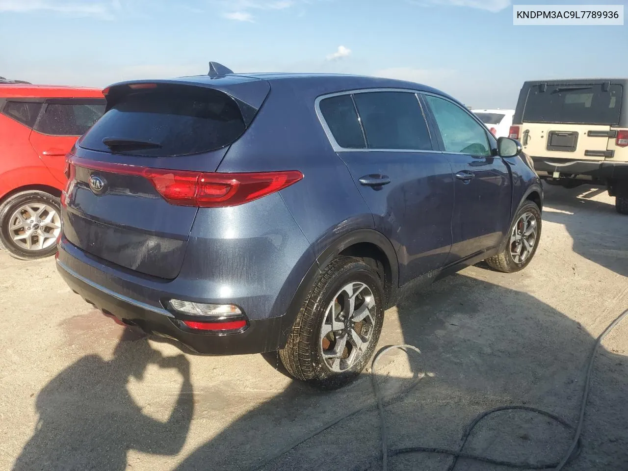 2020 Kia Sportage Lx VIN: KNDPM3AC9L7789936 Lot: 74497504