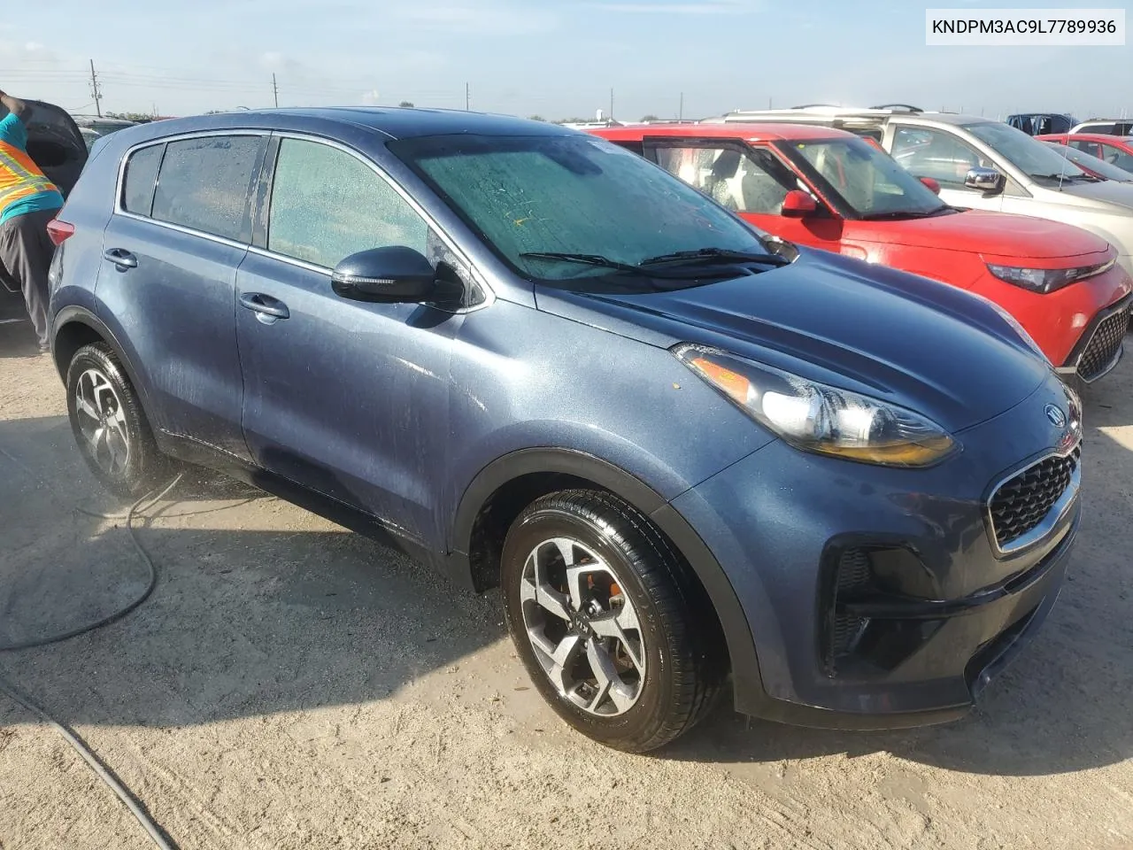 2020 Kia Sportage Lx VIN: KNDPM3AC9L7789936 Lot: 74497504