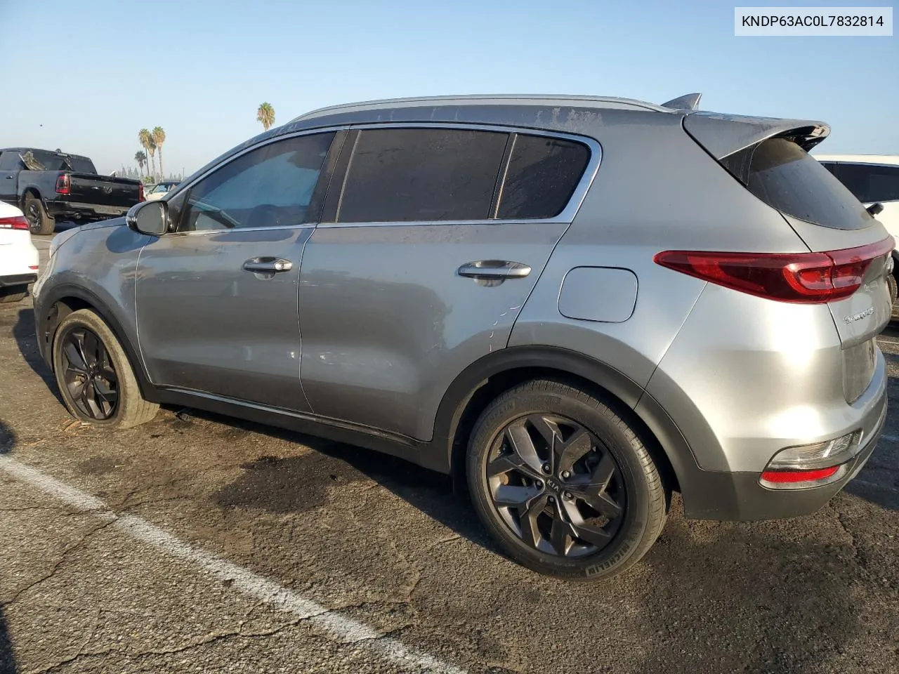 2020 Kia Sportage S VIN: KNDP63AC0L7832814 Lot: 74541784