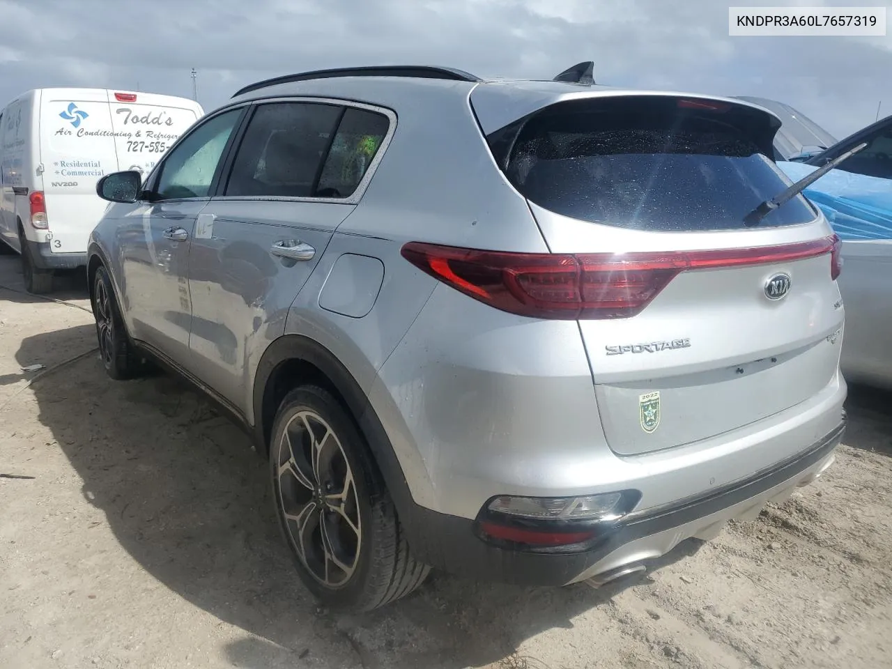 2020 Kia Sportage Sx VIN: KNDPR3A60L7657319 Lot: 74592664