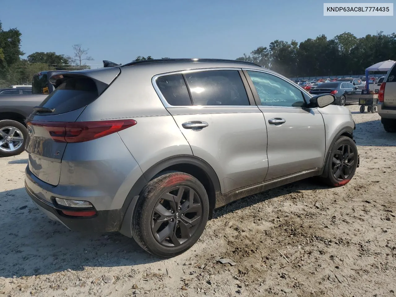 2020 Kia Sportage S VIN: KNDP63AC8L7774435 Lot: 74673914