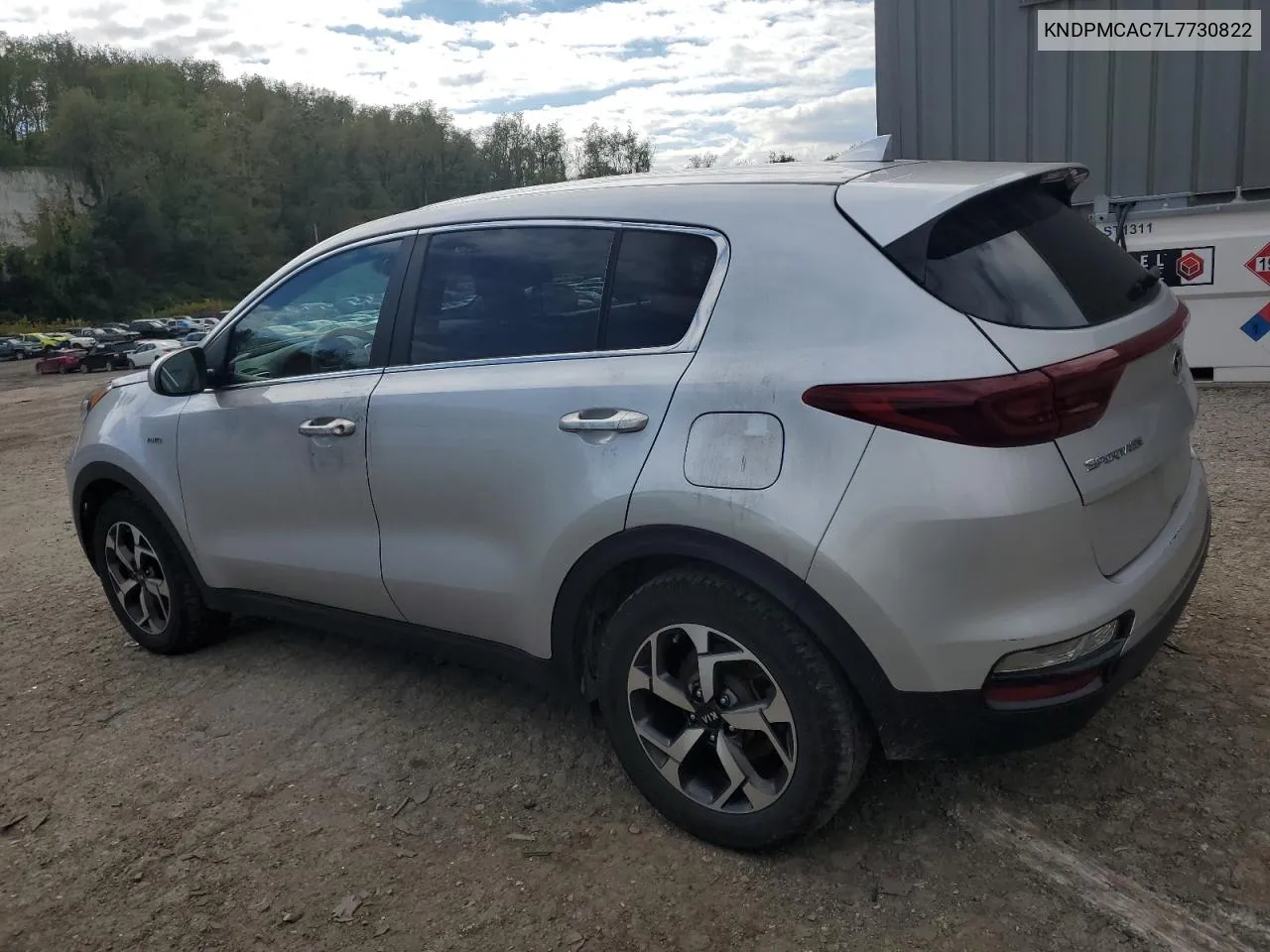 2020 Kia Sportage Lx VIN: KNDPMCAC7L7730822 Lot: 74678244