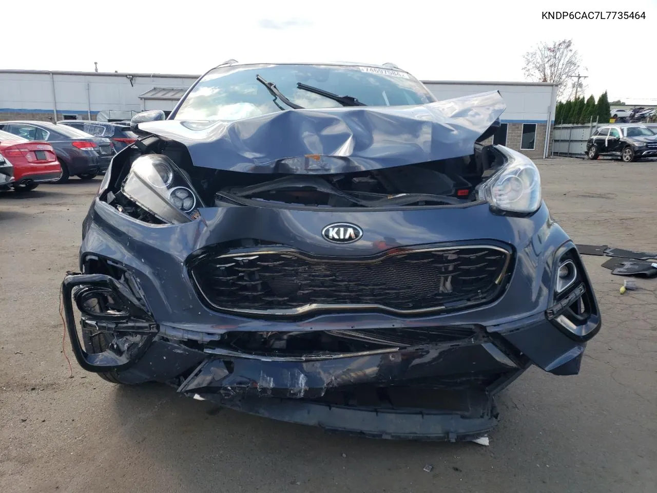 2020 Kia Sportage S VIN: KNDP6CAC7L7735464 Lot: 74697584