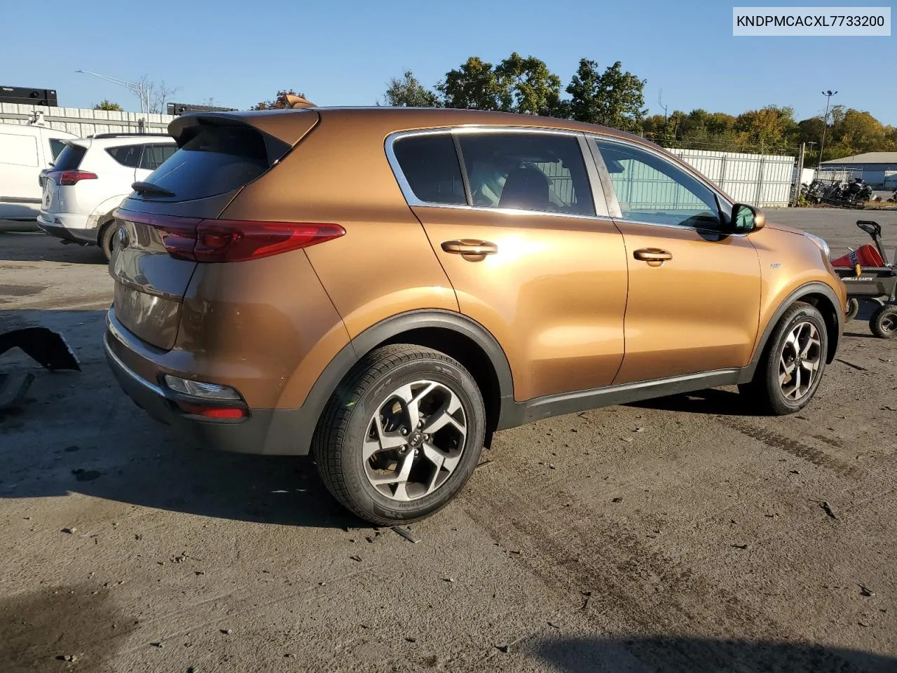 2020 Kia Sportage Lx VIN: KNDPMCACXL7733200 Lot: 74748564