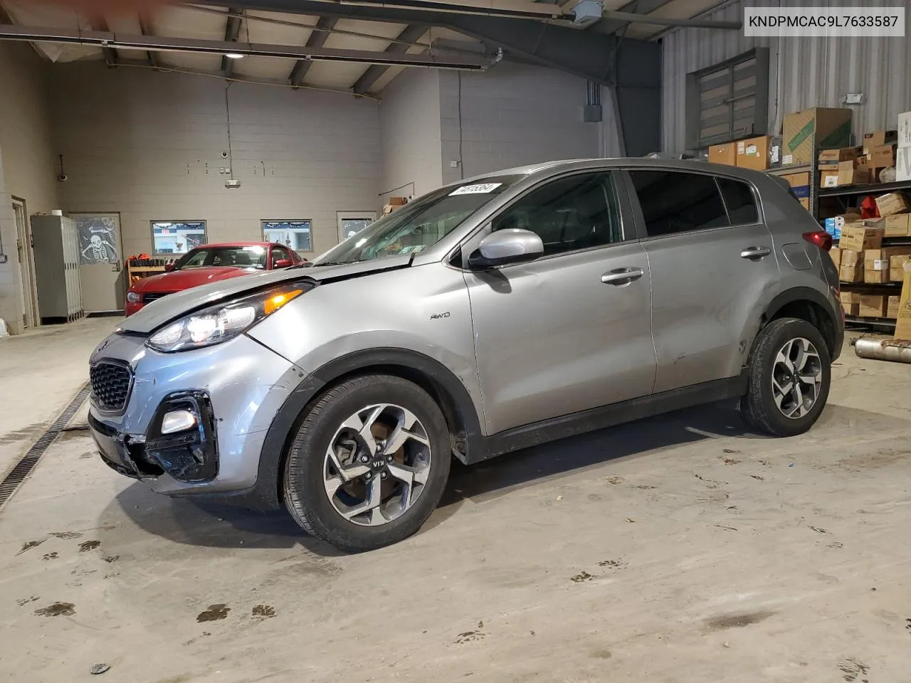 2020 Kia Sportage Lx VIN: KNDPMCAC9L7633587 Lot: 74815364