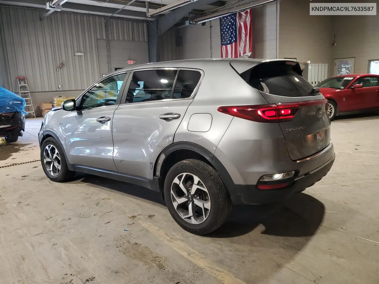 2020 Kia Sportage Lx VIN: KNDPMCAC9L7633587 Lot: 74815364