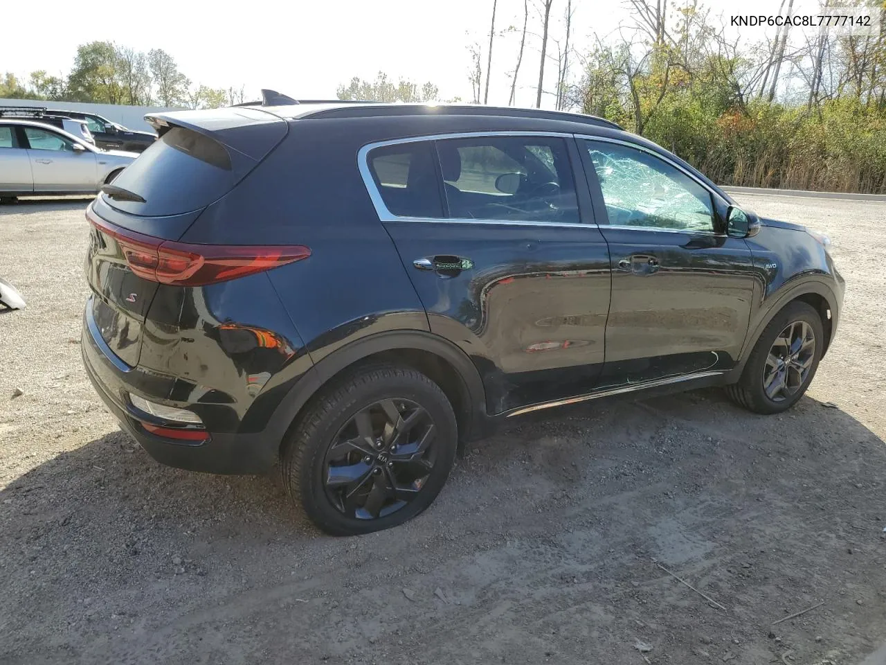 2020 Kia Sportage S VIN: KNDP6CAC8L7777142 Lot: 74886824