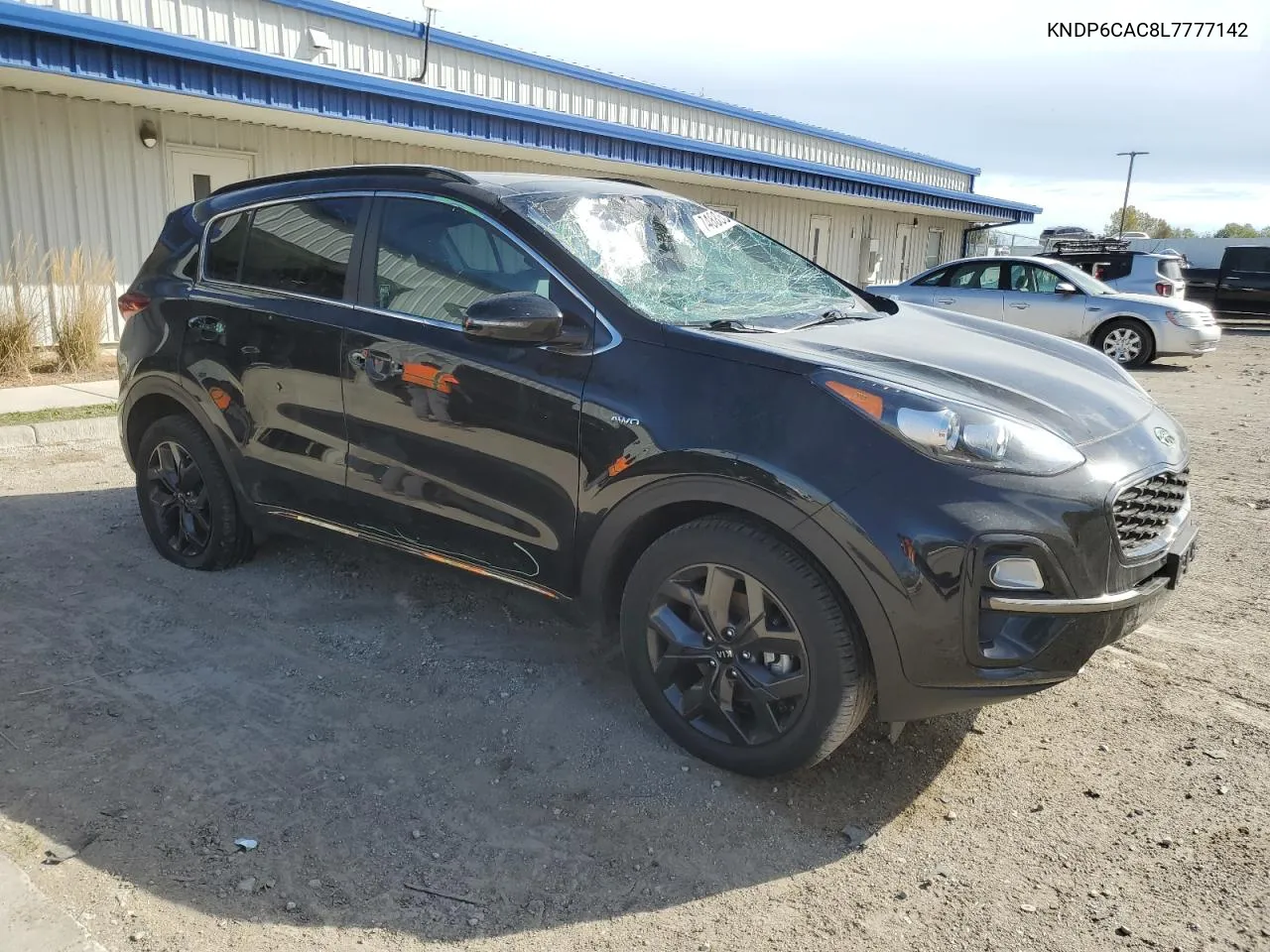 2020 Kia Sportage S VIN: KNDP6CAC8L7777142 Lot: 74886824