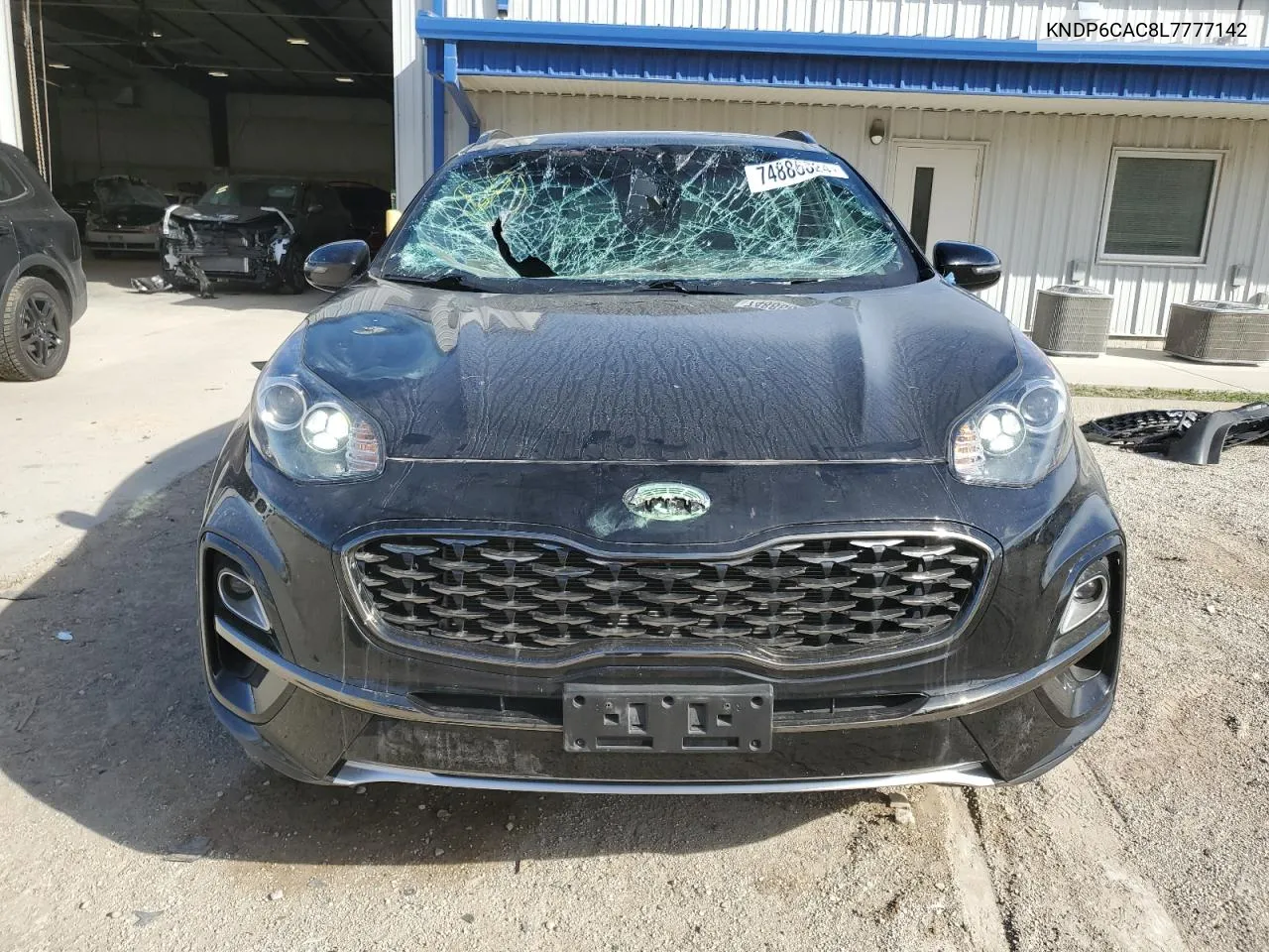 2020 Kia Sportage S VIN: KNDP6CAC8L7777142 Lot: 74886824