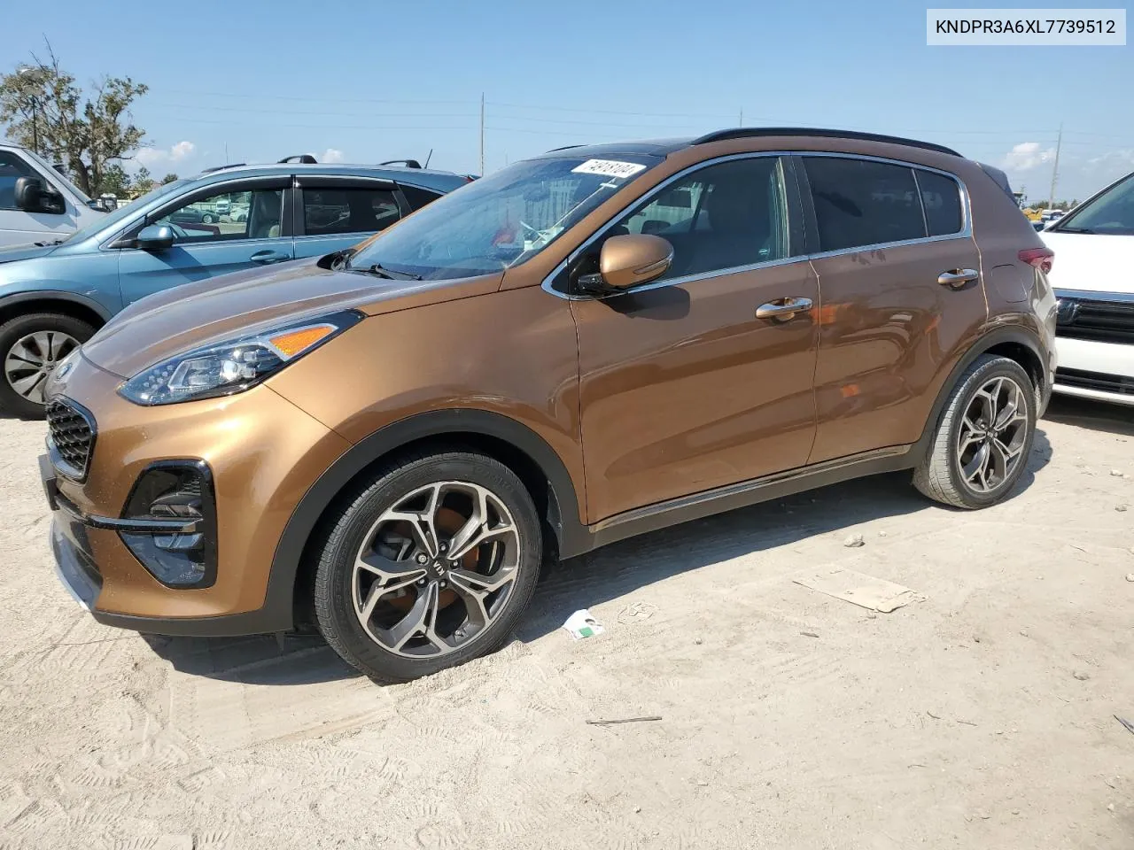 2020 Kia Sportage Sx VIN: KNDPR3A6XL7739512 Lot: 74918104