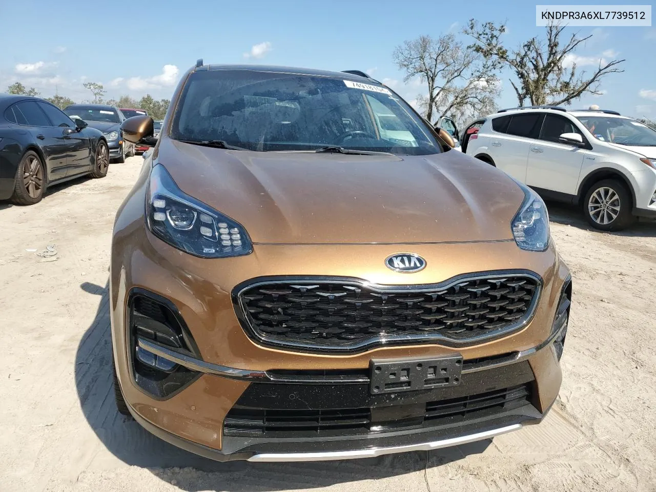 2020 Kia Sportage Sx VIN: KNDPR3A6XL7739512 Lot: 74918104