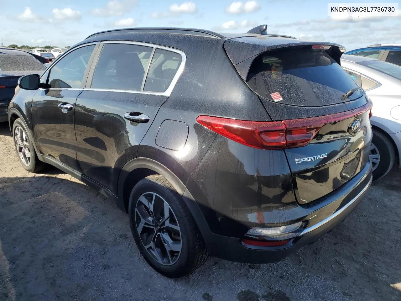 2020 Kia Sportage Ex VIN: KNDPN3AC3L7736730 Lot: 75042924