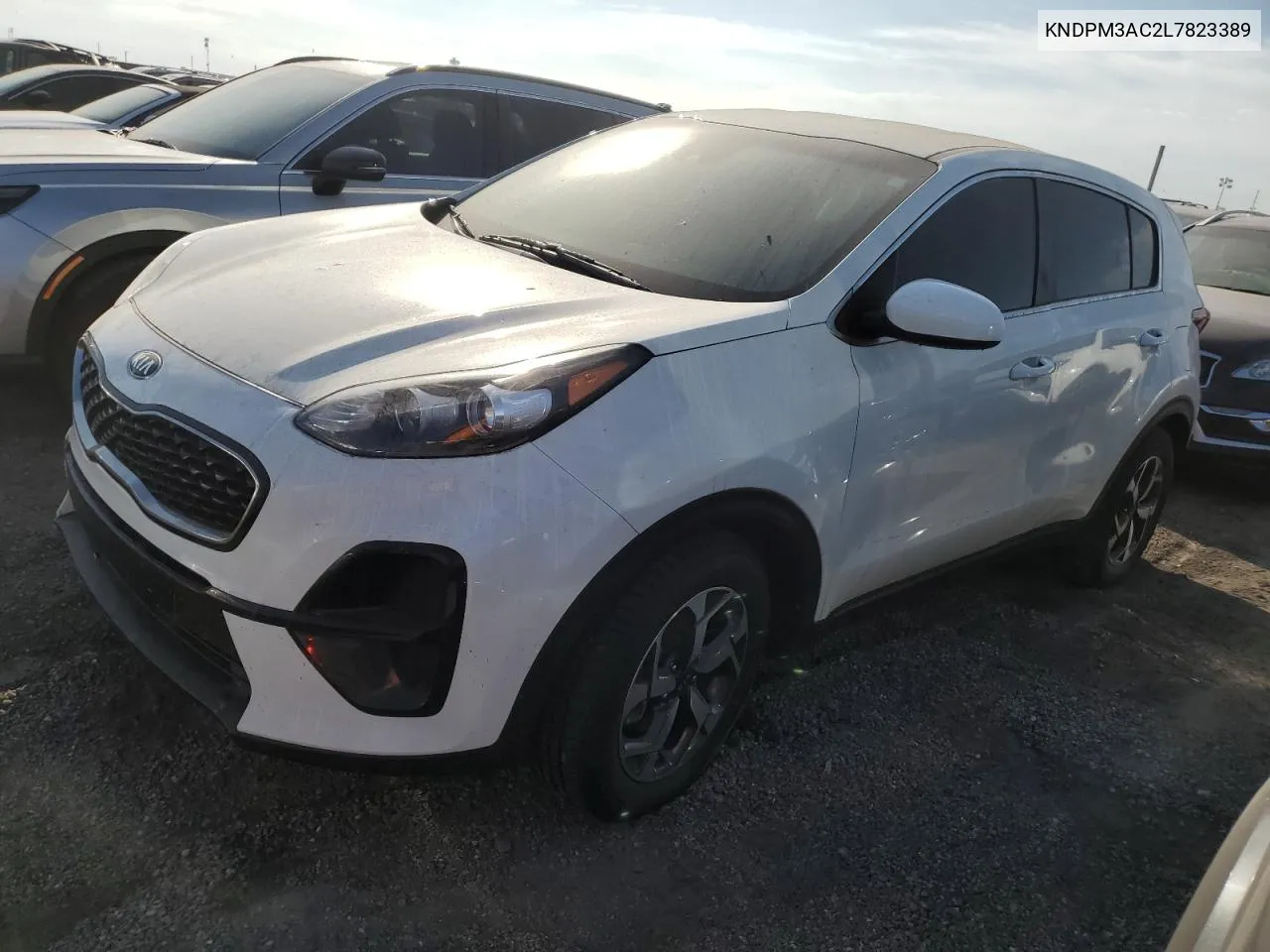 2020 Kia Sportage Lx VIN: KNDPM3AC2L7823389 Lot: 75072234