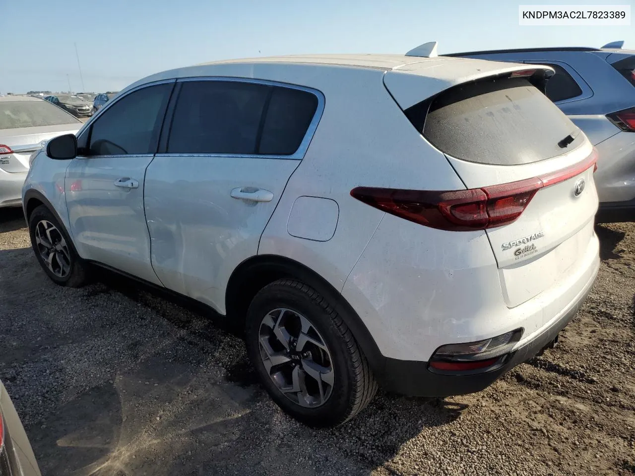 2020 Kia Sportage Lx VIN: KNDPM3AC2L7823389 Lot: 75072234