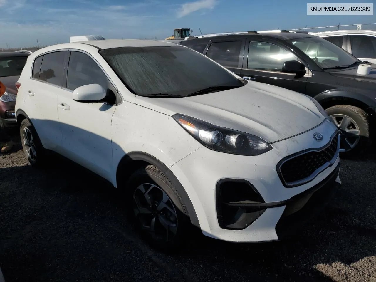 2020 Kia Sportage Lx VIN: KNDPM3AC2L7823389 Lot: 75072234