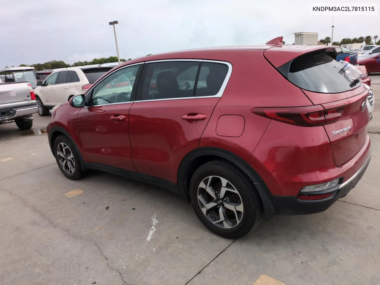 2020 Kia Sportage Lx VIN: KNDPM3AC2L7815115 Lot: 75104194