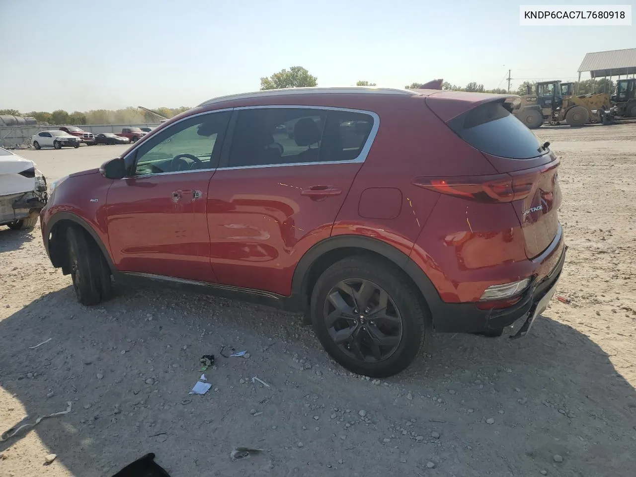 2020 Kia Sportage S VIN: KNDP6CAC7L7680918 Lot: 75223874