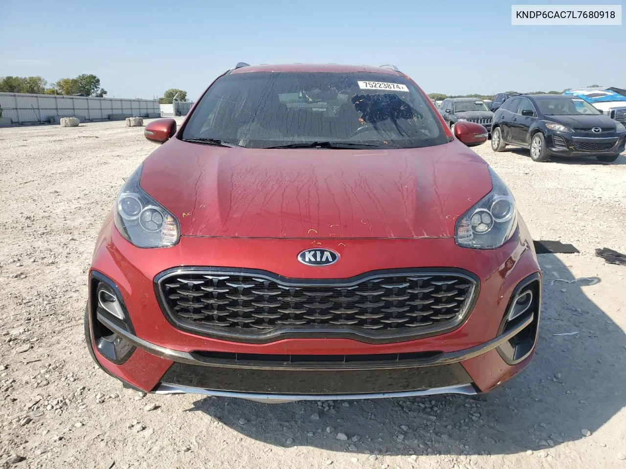 2020 Kia Sportage S VIN: KNDP6CAC7L7680918 Lot: 75223874