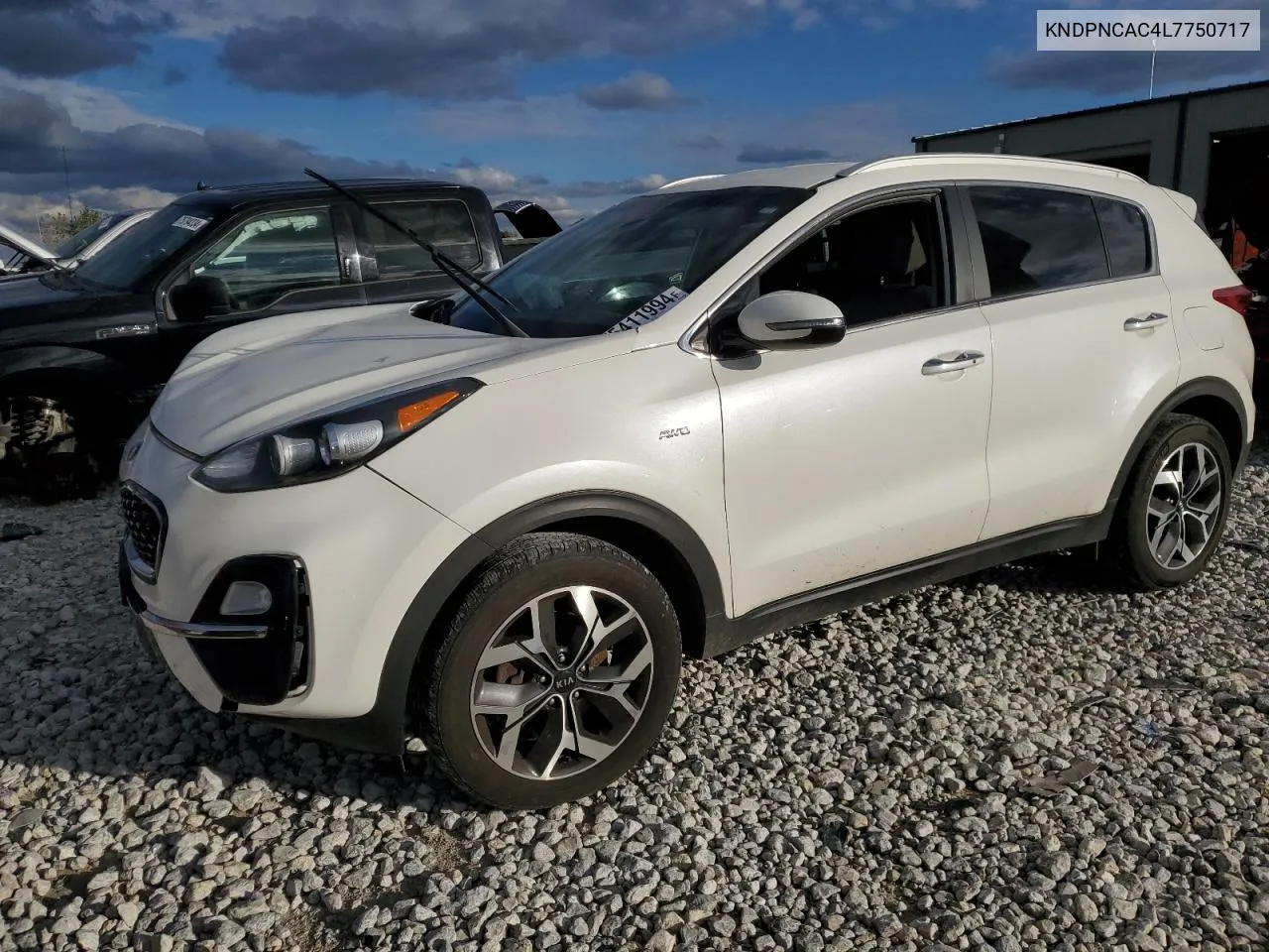 2020 Kia Sportage Ex VIN: KNDPNCAC4L7750717 Lot: 75411994