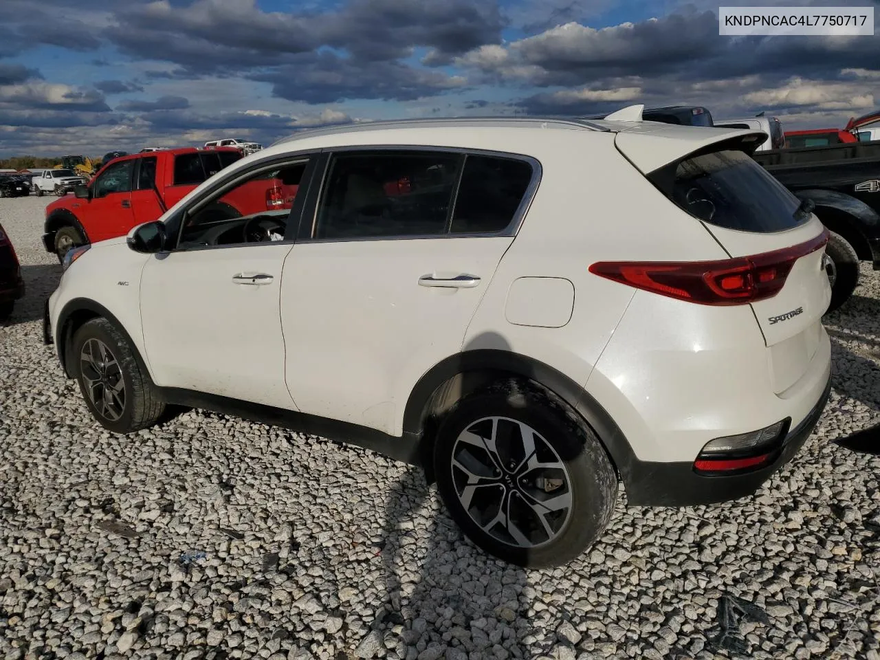 2020 Kia Sportage Ex VIN: KNDPNCAC4L7750717 Lot: 75411994