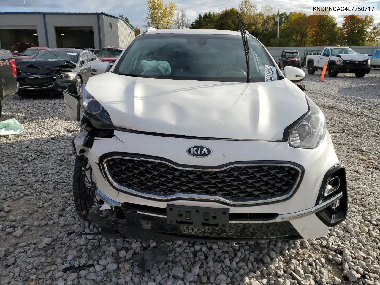 2020 Kia Sportage Ex VIN: KNDPNCAC4L7750717 Lot: 75411994