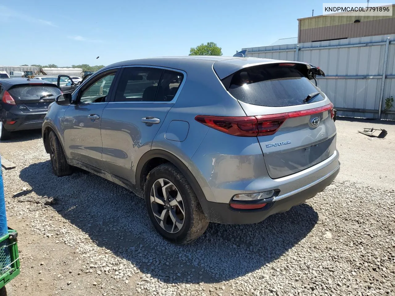 2020 Kia Sportage Lx VIN: KNDPMCAC0L7791896 Lot: 75614994