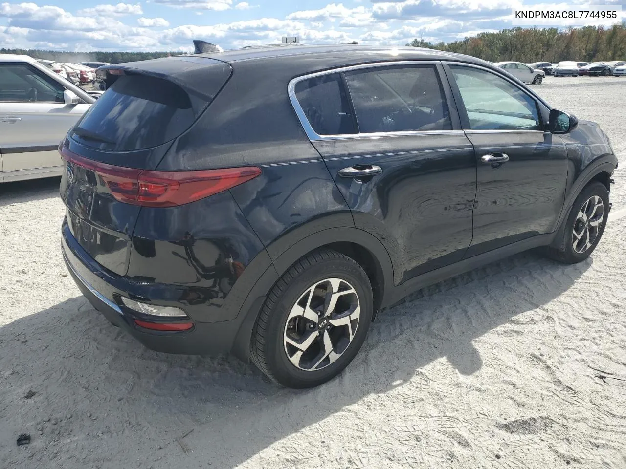 2020 Kia Sportage Lx VIN: KNDPM3AC8L7744955 Lot: 75646414