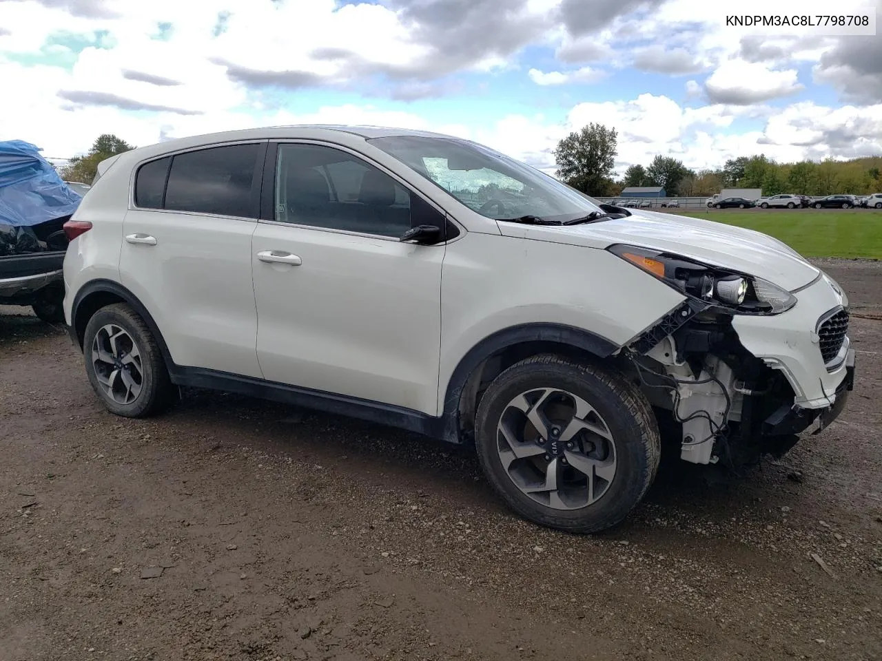 2020 Kia Sportage Lx VIN: KNDPM3AC8L7798708 Lot: 75716644