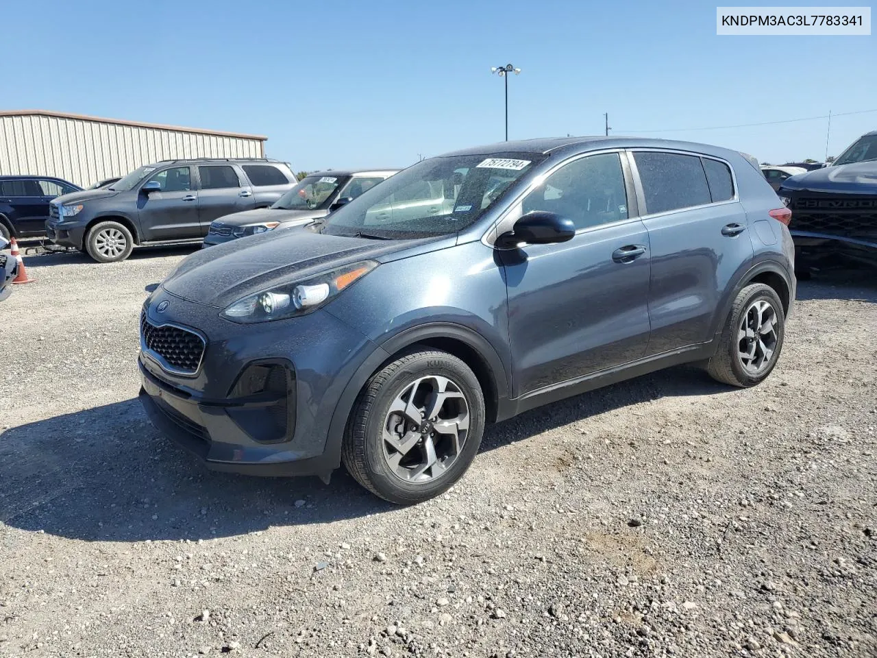 KNDPM3AC3L7783341 2020 Kia Sportage Lx