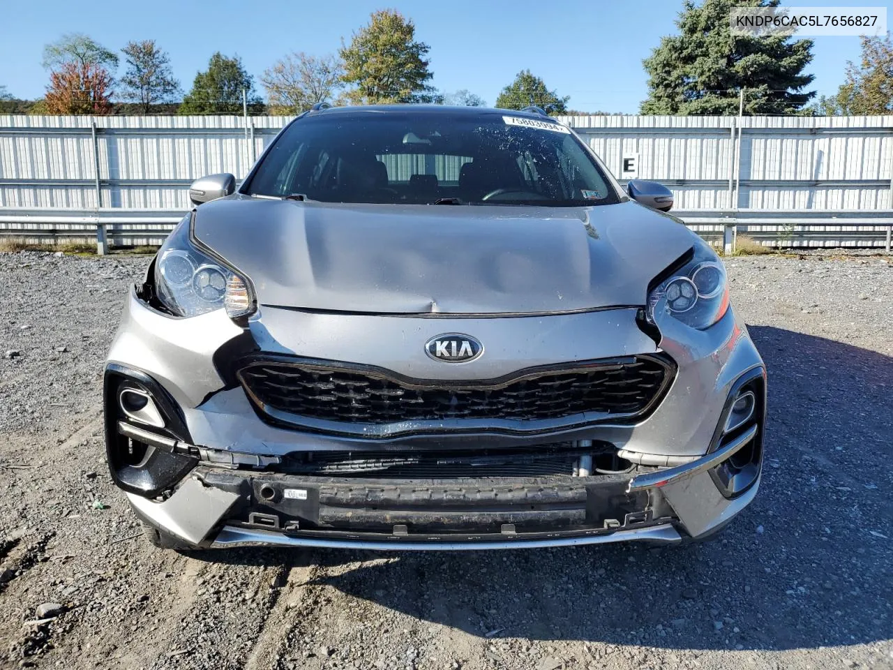 2020 Kia Sportage S VIN: KNDP6CAC5L7656827 Lot: 75803994