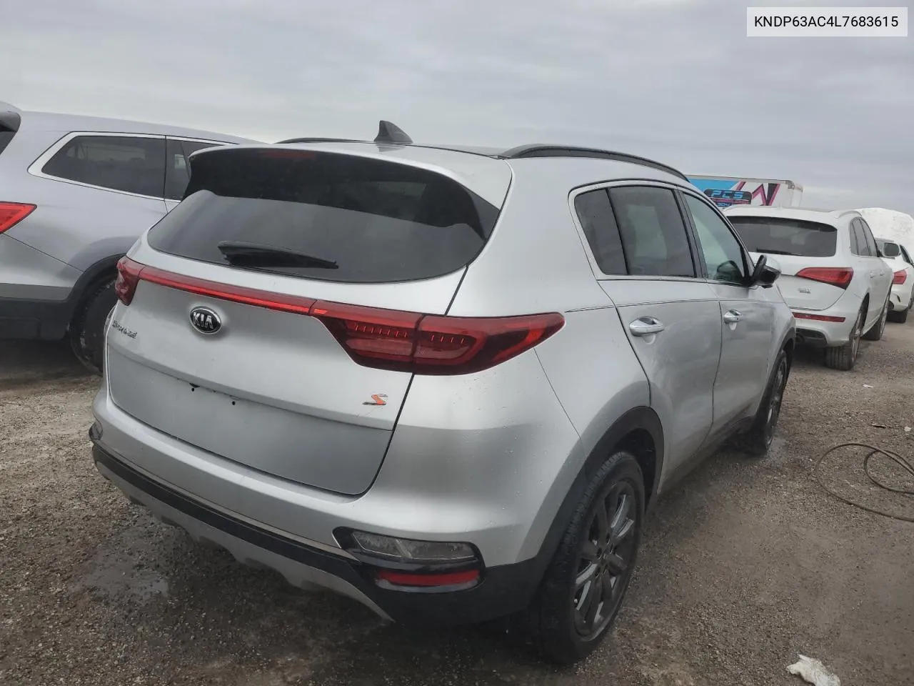 2020 Kia Sportage S VIN: KNDP63AC4L7683615 Lot: 76036264