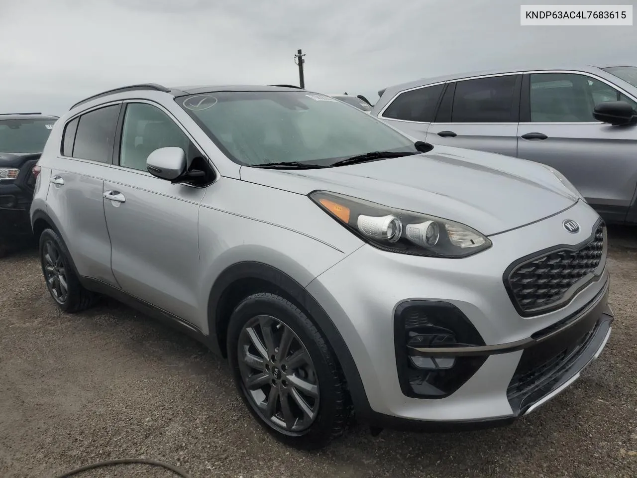 2020 Kia Sportage S VIN: KNDP63AC4L7683615 Lot: 76036264