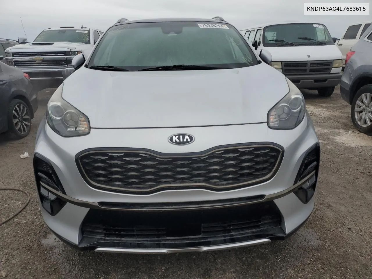 2020 Kia Sportage S VIN: KNDP63AC4L7683615 Lot: 76036264