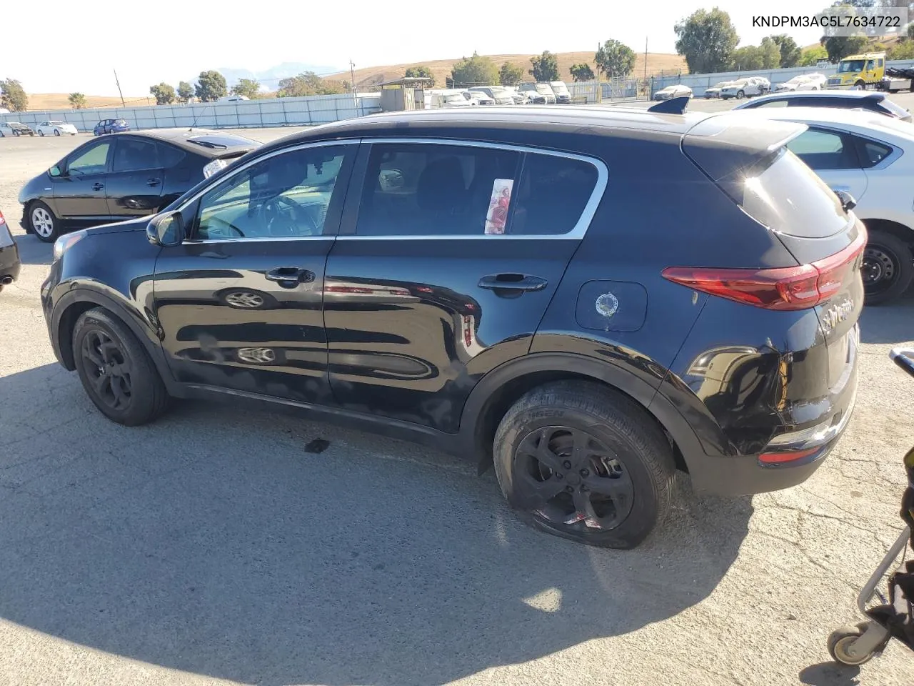 2020 Kia Sportage Lx VIN: KNDPM3AC5L7634722 Lot: 76071884