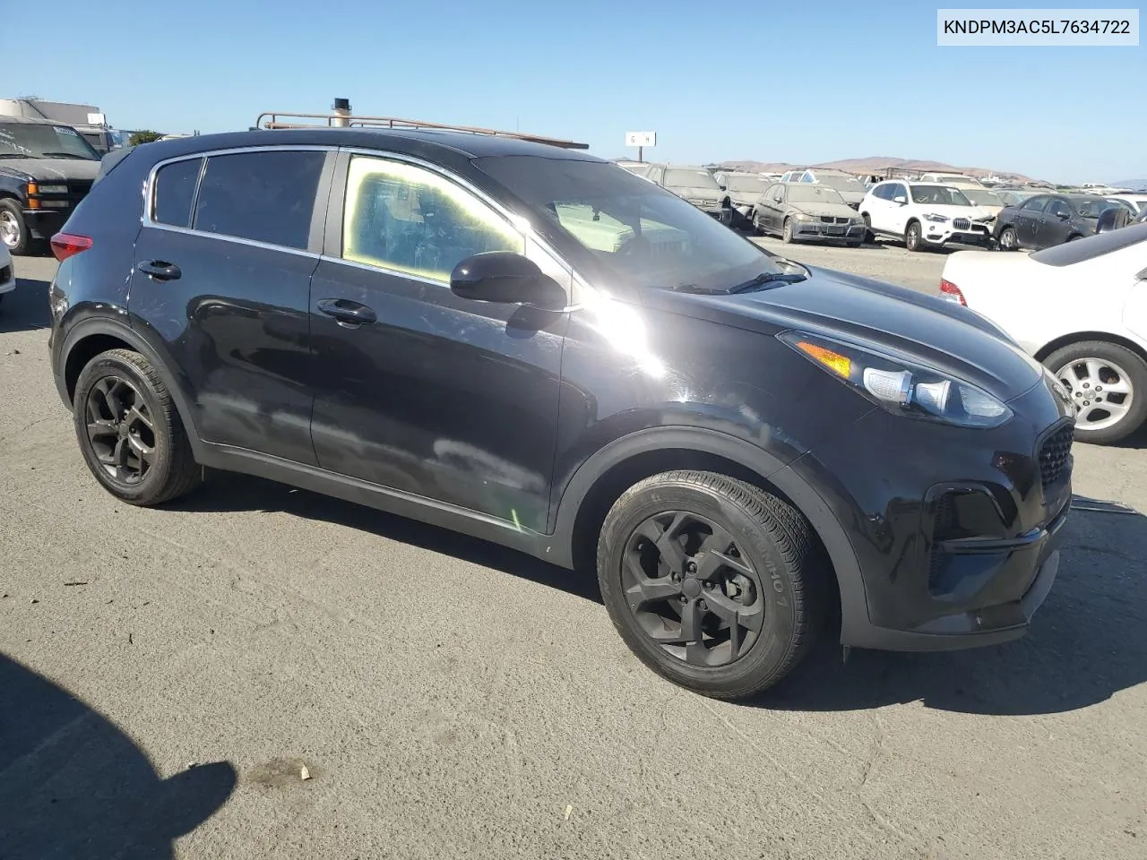 2020 Kia Sportage Lx VIN: KNDPM3AC5L7634722 Lot: 76071884