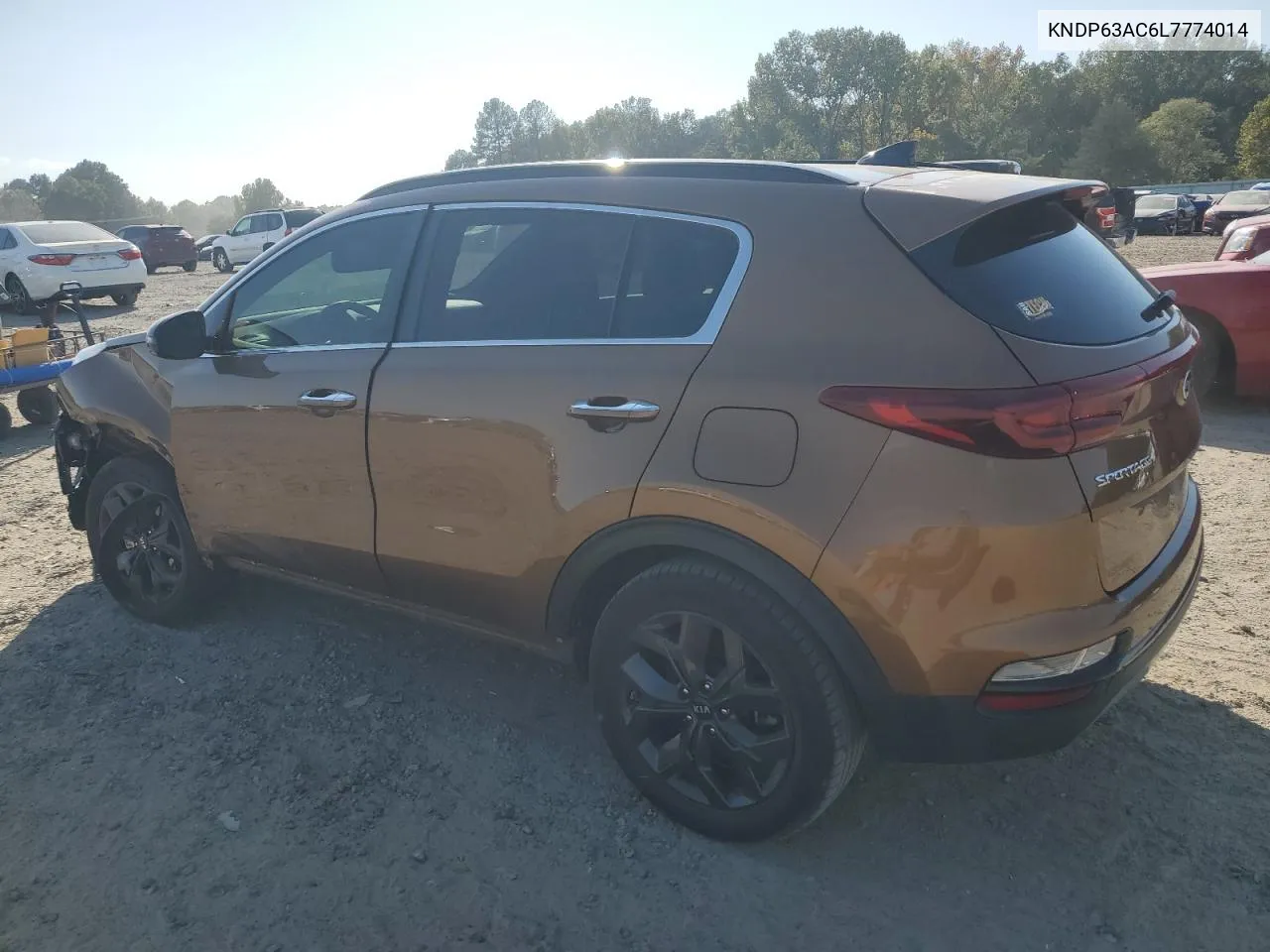 2020 Kia Sportage S VIN: KNDP63AC6L7774014 Lot: 76136824