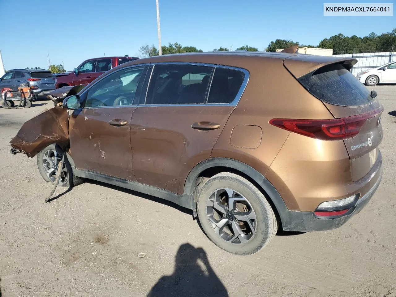 2020 Kia Sportage Lx VIN: KNDPM3ACXL7664041 Lot: 76140444