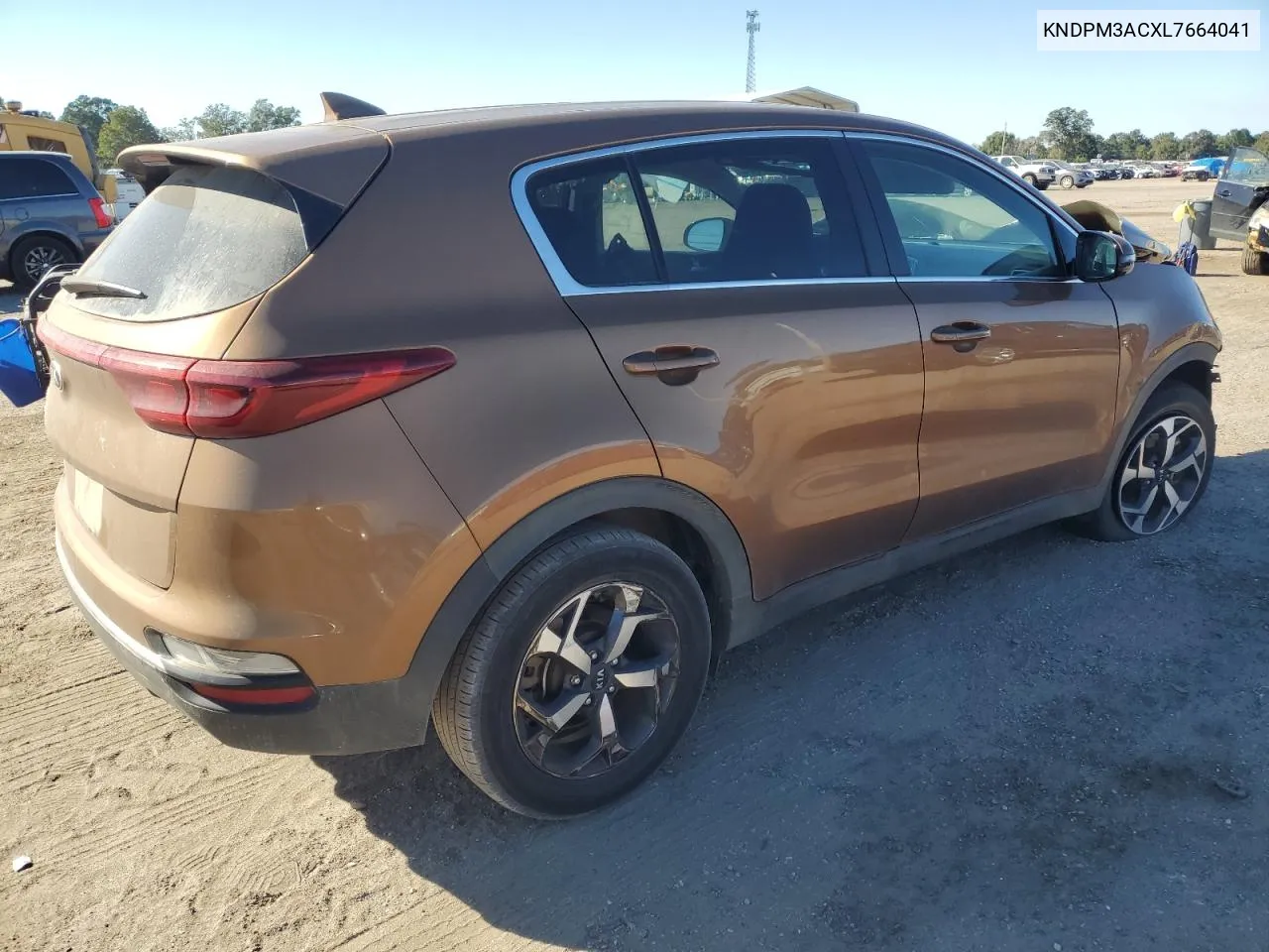 2020 Kia Sportage Lx VIN: KNDPM3ACXL7664041 Lot: 76140444