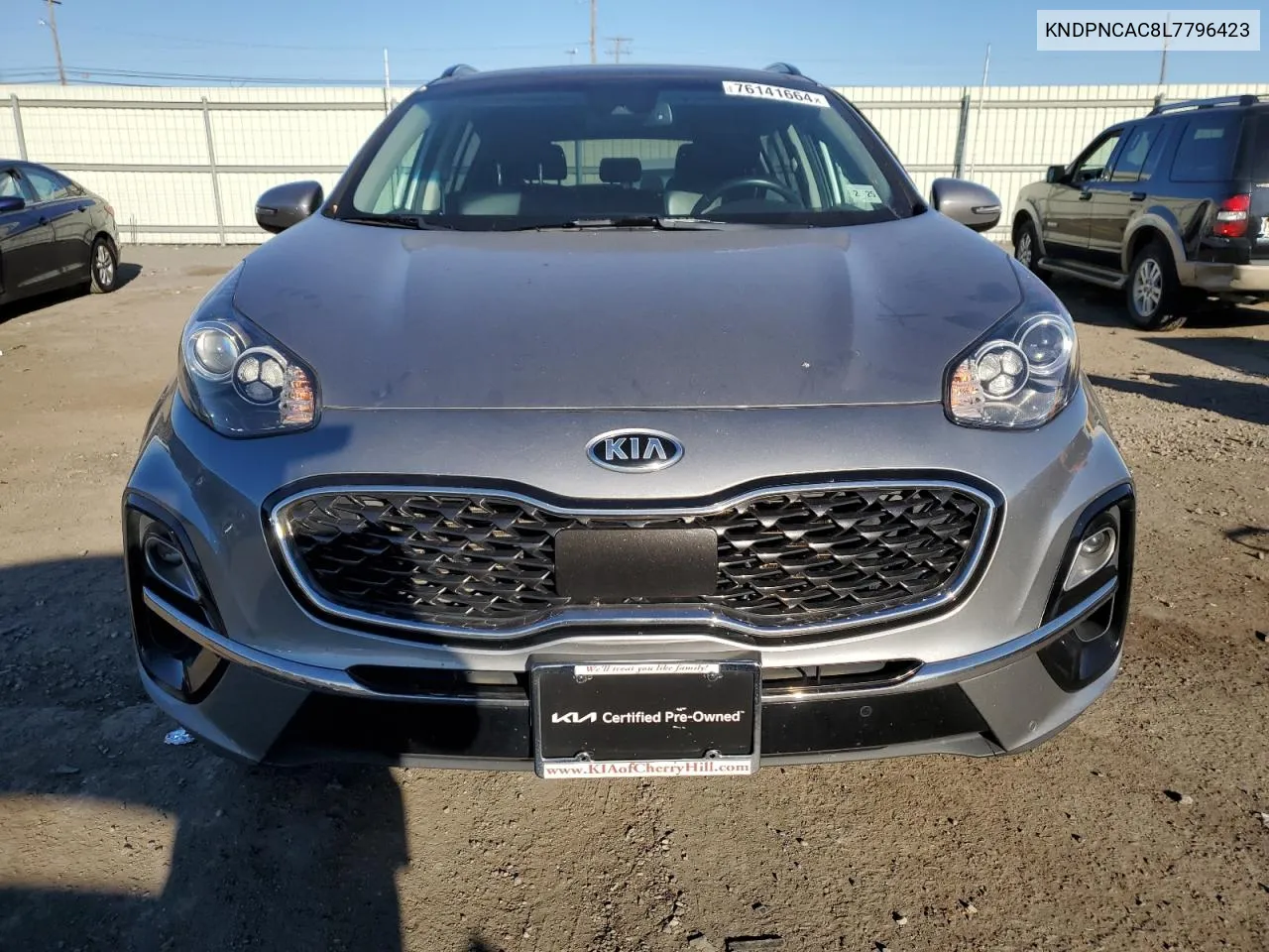 2020 Kia Sportage Ex VIN: KNDPNCAC8L7796423 Lot: 76141664