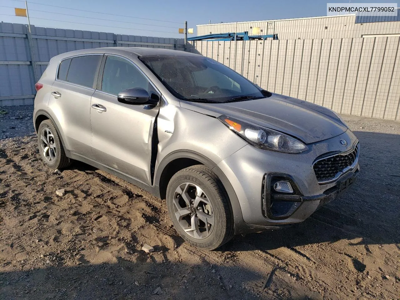 2020 Kia Sportage Lx VIN: KNDPMCACXL7799052 Lot: 76254974