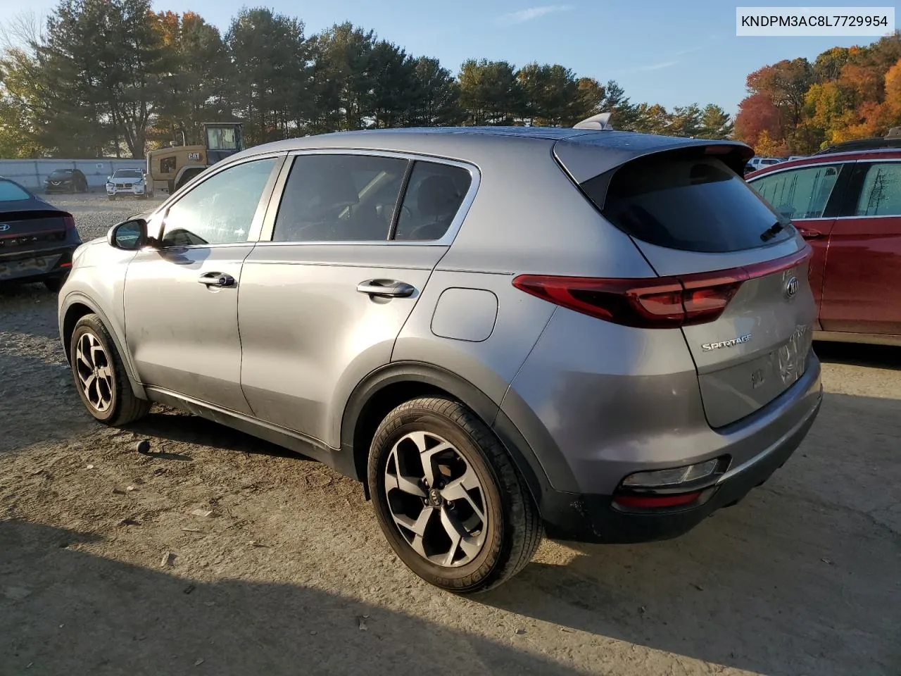 2020 Kia Sportage Lx VIN: KNDPM3AC8L7729954 Lot: 76294664