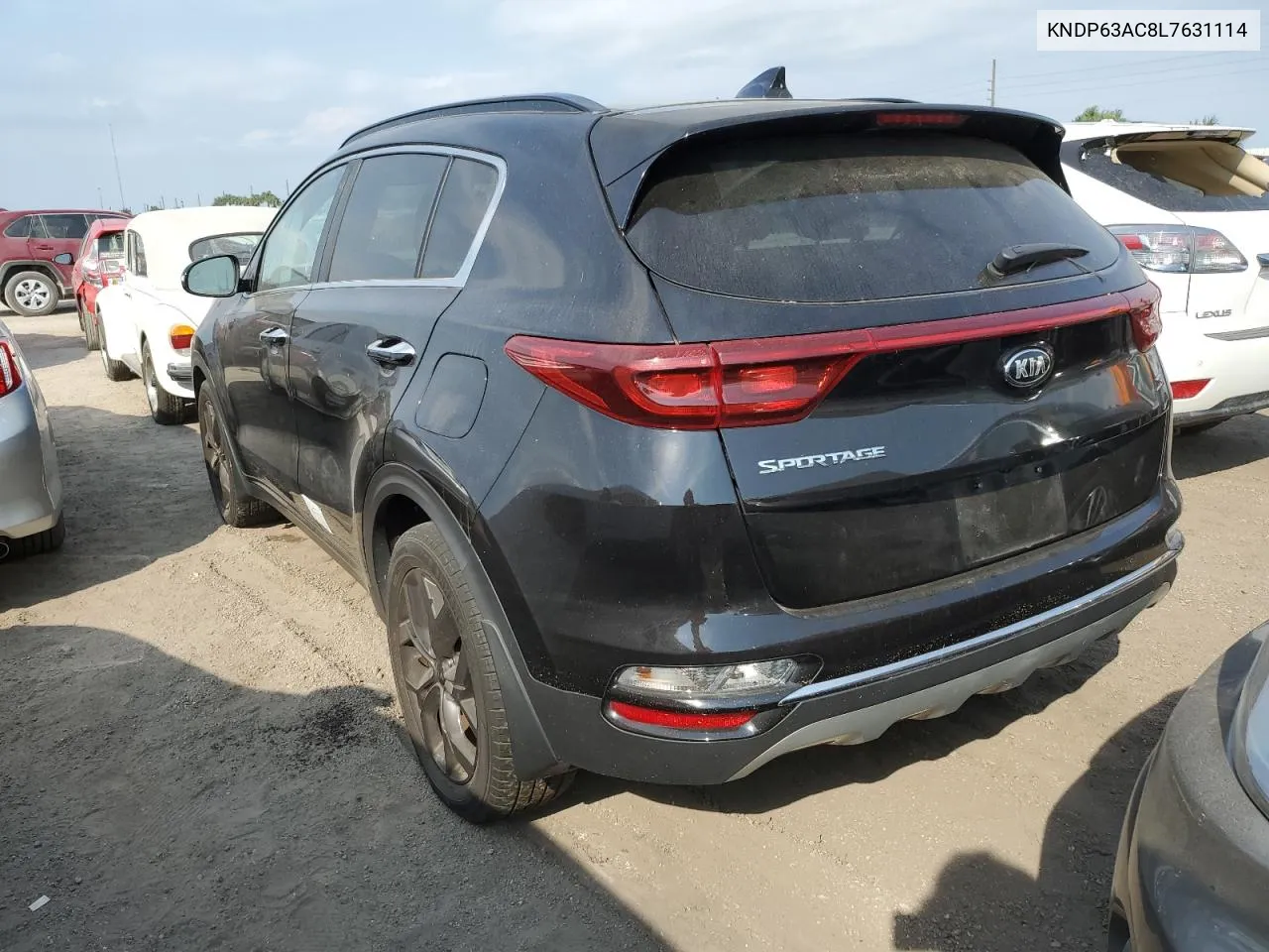 2020 Kia Sportage S VIN: KNDP63AC8L7631114 Lot: 76295974