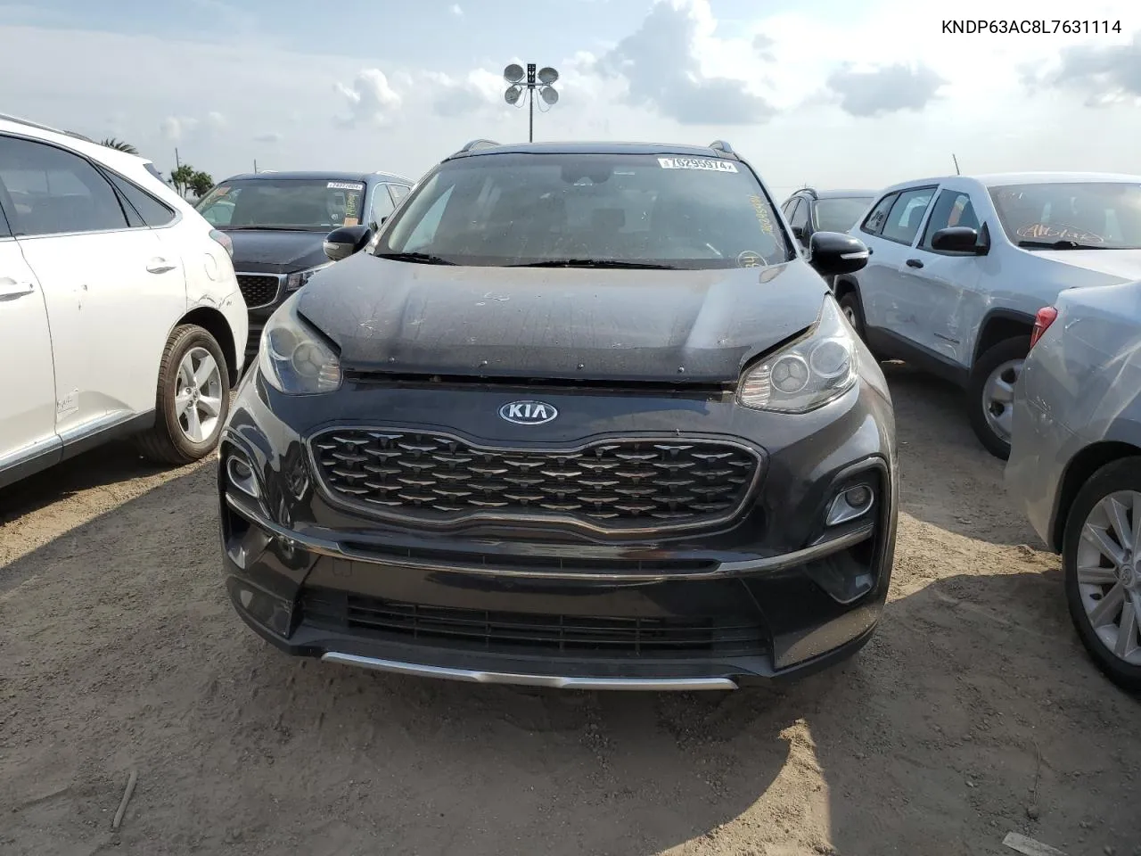 2020 Kia Sportage S VIN: KNDP63AC8L7631114 Lot: 76295974