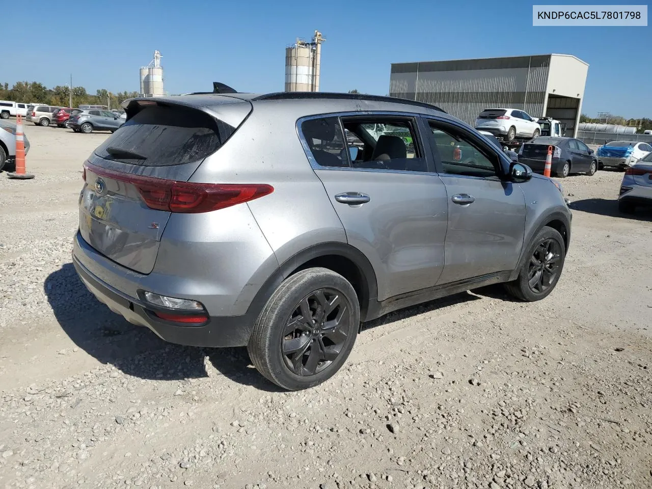 2020 Kia Sportage S VIN: KNDP6CAC5L7801798 Lot: 76332784