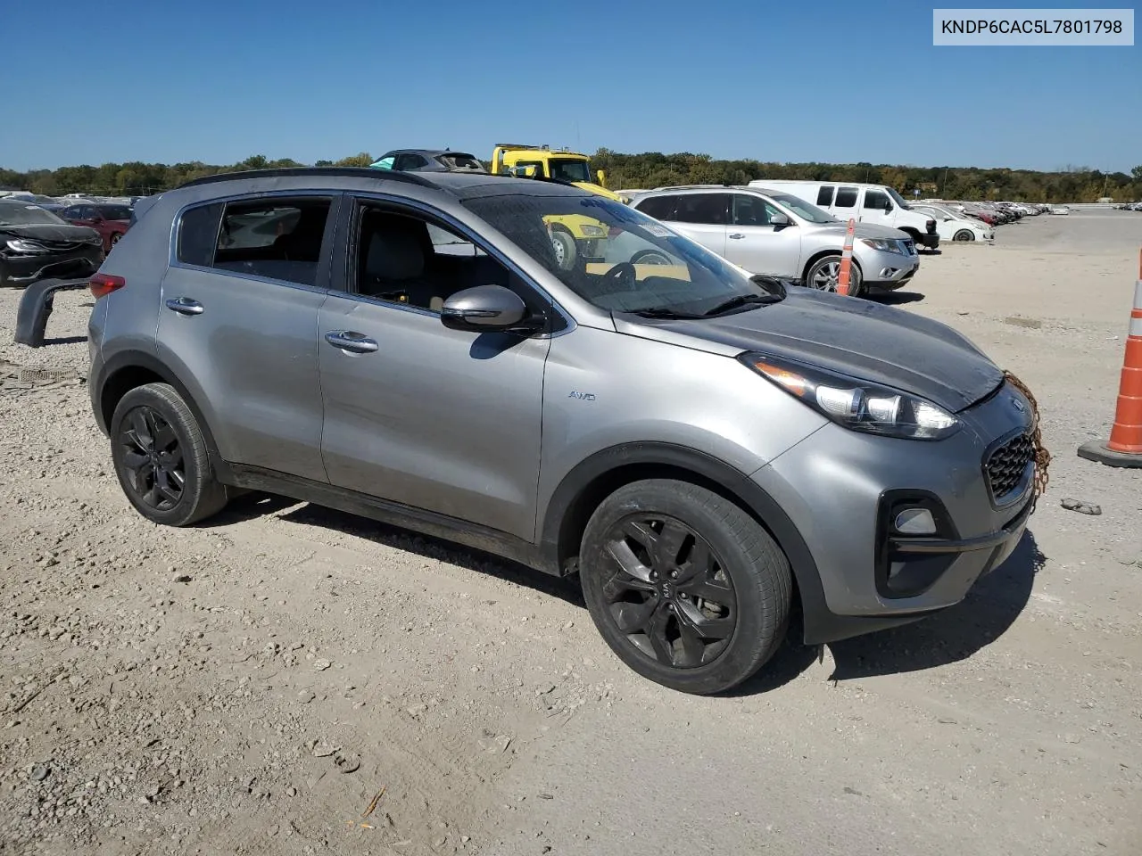 2020 Kia Sportage S VIN: KNDP6CAC5L7801798 Lot: 76332784