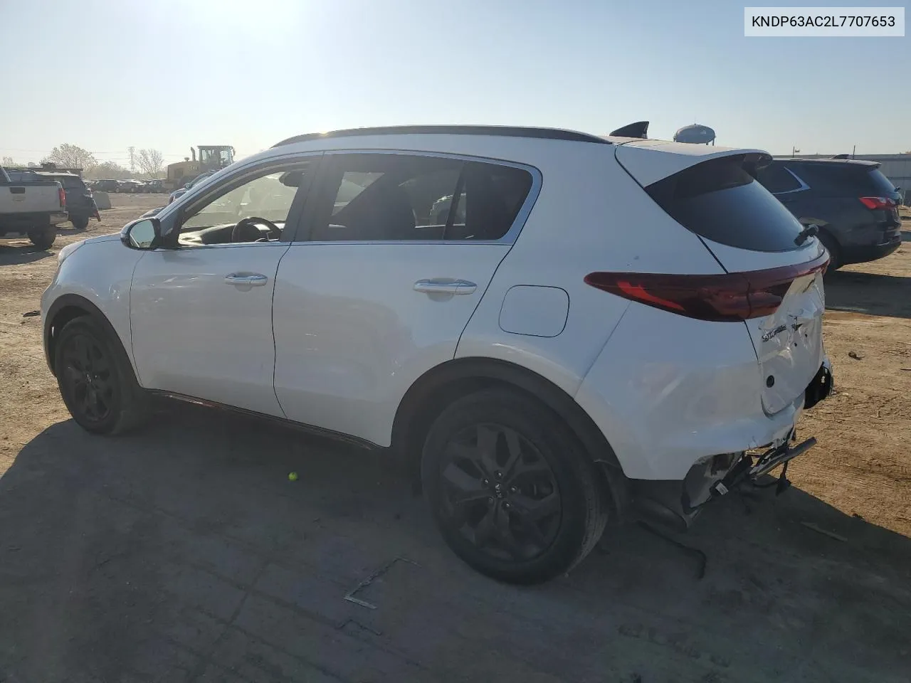 2020 Kia Sportage S VIN: KNDP63AC2L7707653 Lot: 76335684